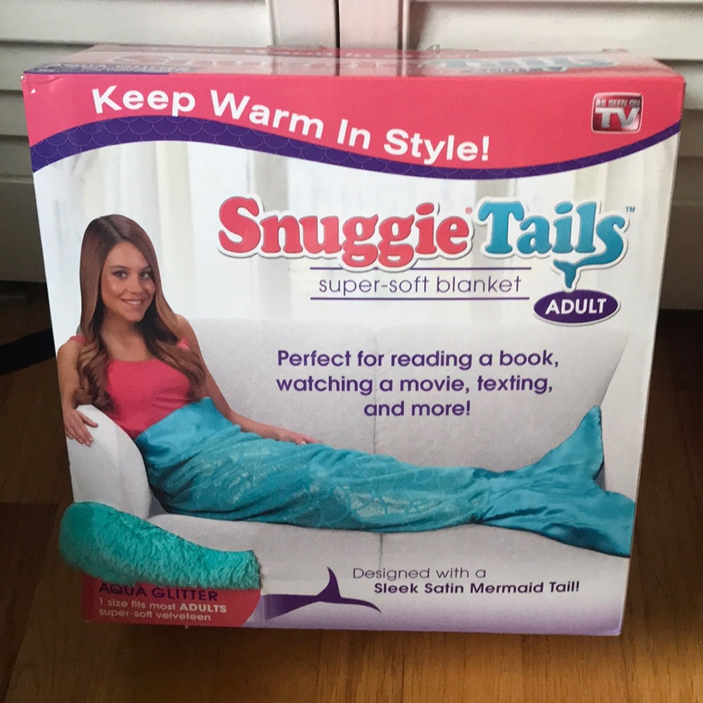 Mermaid Snuggie Tails blanket